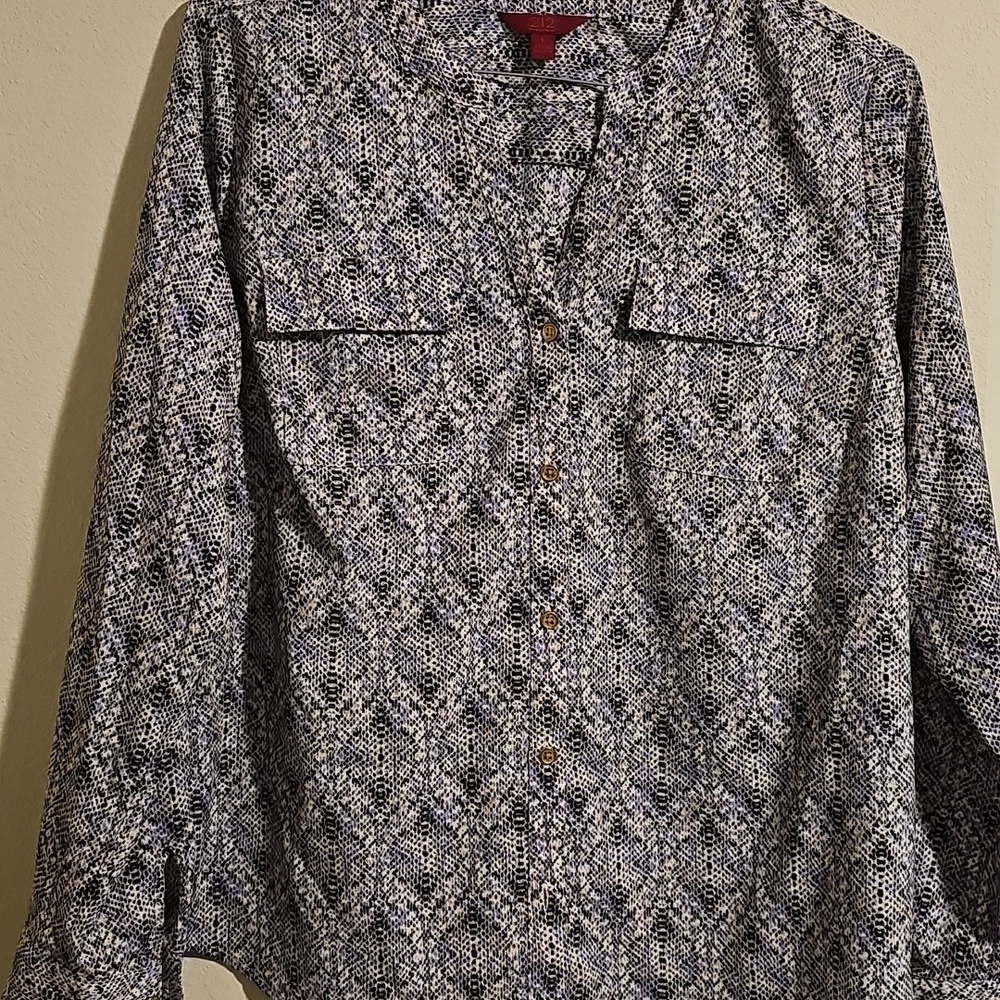 Patterned Button-Up